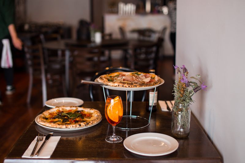 Pizza factory Instagram post — dining